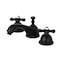 Kingston Brass KS3960AX 8" Widespread Bathroom Faucet, Matte Black KS3960AX - alternate 1